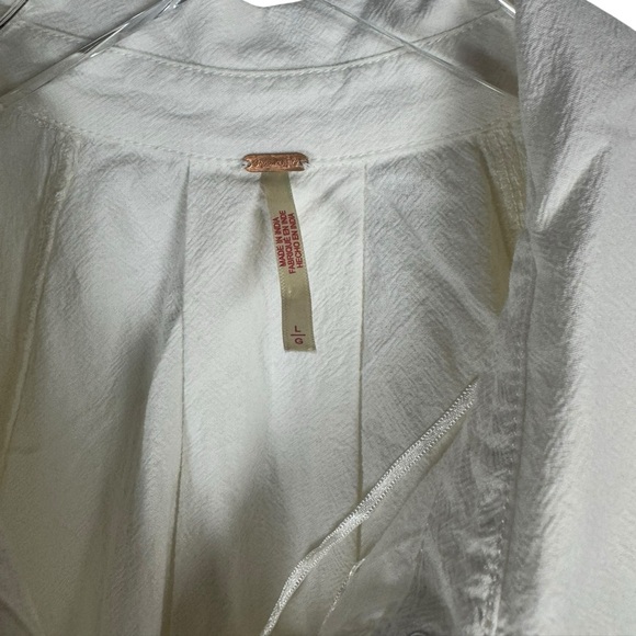 Free People Ronnie Cotton Poplin Dress B1025 - Picture 5 of 6